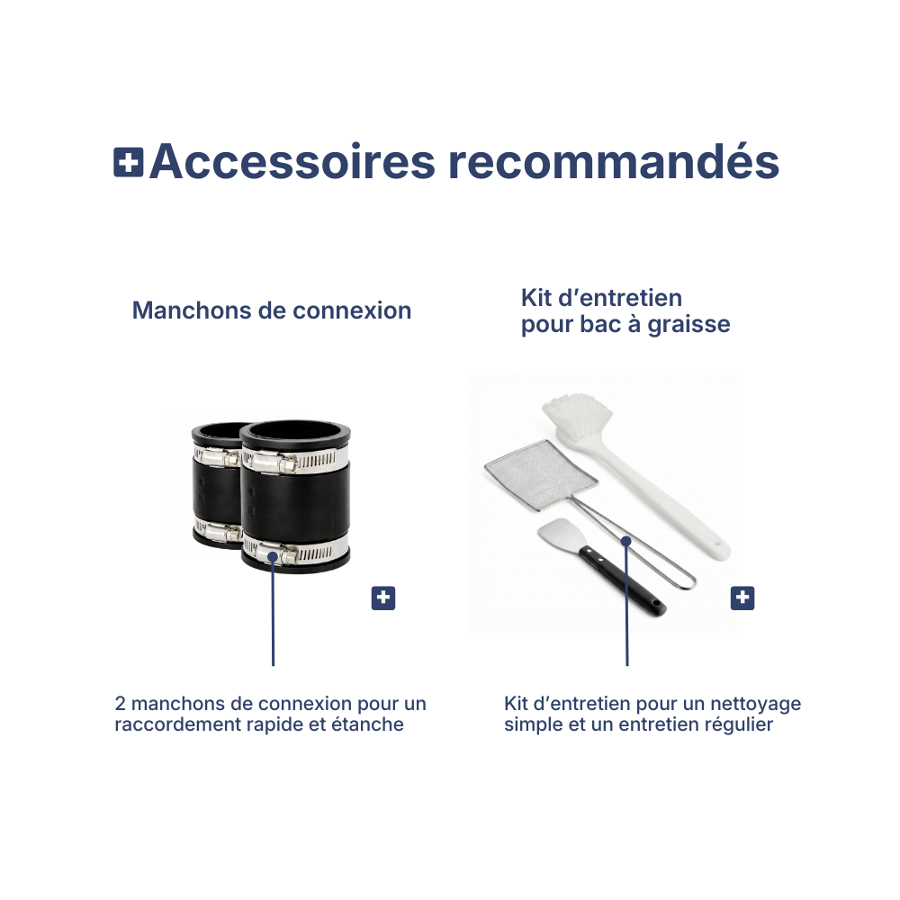 Séparateur de graisse inox 60L vue 8